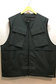 【中古】経堂) d-vec almostblack ゴアテックス インフィニウム 2L ベスト 22SS サイズ2 ディーベック オールモストブラック