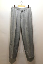 【中古】経堂) N-HOOLYWOOD エヌハリウッド ワイド スラックス パンツ 17SS 171-PT01 メンズ 36 ライトグレー