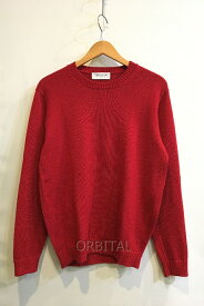 【中古】二子玉) トゥモローランド TOMORROWLAND TRICOT 23AW メリノベーシック クルーネックプルオーバー M ダークレッド 定価￥24,200-