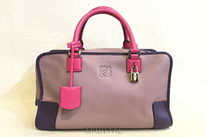 楽天市場】【中古】二子玉) ロエベ LOEWE アマソナ36 レザー 