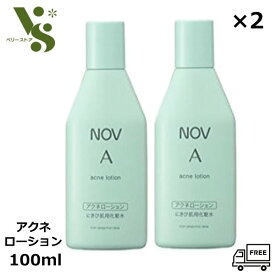 NOV ノブ A アクネローション 100ml ×2個セット にきび肌用化粧水 肌荒れ 皮脂汚れ 医薬部外品