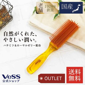 ＜5%OFF！6/4 20:00 ~6/11 01:59＞ベス VESS ブローブラシ 日本製 H-1000 ロールブラシ ブローブラシ 美容師 ヘアブラシ ブロー ロールブラシ メンズ ブローブラシ おすすめ ブロー用ヘアブラシ ギフト ハニー はちみつ ローヤルゼリー 成分配合