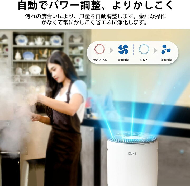 楽天市場】Levoit スマート空気清浄機 Core 400S 32畳 花粉 ペット 