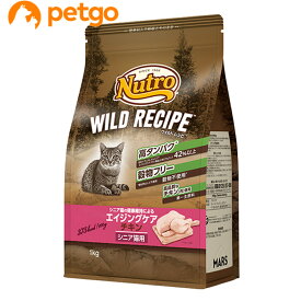 ニュートロ ワイルドレシピ キャット エイジングケア チキン シニア猫用 1kg