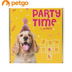 Party time DOG レディースセット ピンク
