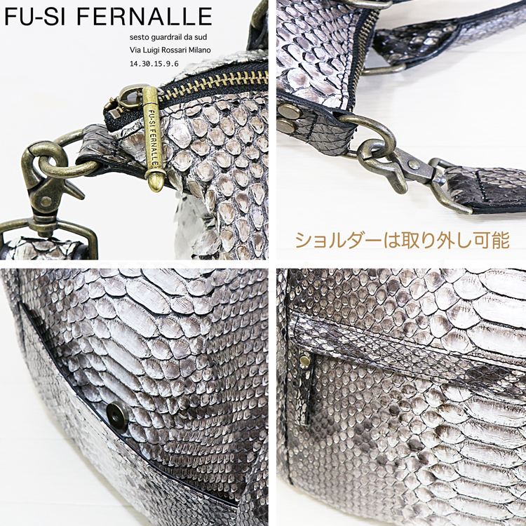 楽天市場日本製 パイソン蛇革 レディース  ショルダーバッグ