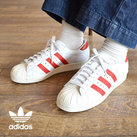楽天市場 アディダス スーパースター 白 赤の通販