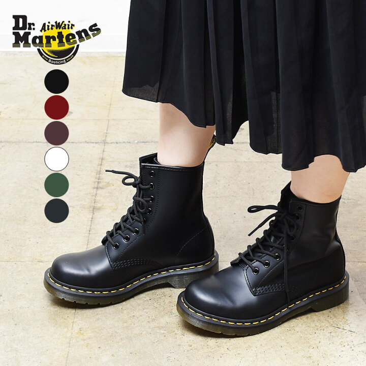 楽天市場 ドクターマーチン 8ホール ブーツ レディース 1460 W Dr Martens 8hole Boots 1460 W レースアップ カジュアル 人気 定番 ロック Via Torino インポートブランド