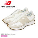 ニューバランス スニーカー レディース NEW BALANCE WS327 靴 シューズ ブランド ロゴ スポーティ カジュアル シンプル ローカット 定番 人気 通勤 通学 学生 履きやすい おしゃれ ベージュ WS327AN
