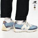 ニューバランス スニーカー メンズ 327 NEW BALANCE MS327 トレンド シューズ 靴 ブランド クッション ボリュームソール ローカット 人気 履きやすい 大人 おしゃれ オシャレ グリーン カーキ ベージュ ホワイト 白 ブルー 青 |shn|