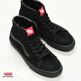 《スーパーSALEで使える限定クーポン配布》バンズ スニーカー VANS レディース メンズ スケートハイ ブラック 黒 オールブラック 靴 シューズ ハイカット おしゃれ 大人 人気 スケートブランド スケーター 定番モデル ローテク 大人 ヴァンズ SK8 HI VN000D51BKA