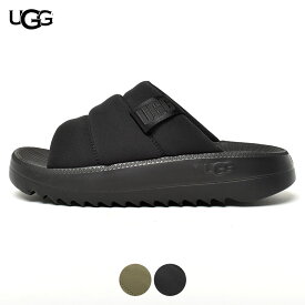 《4日から使えるクーポン配布》アグ MAXXER SLIDE マクサー スライド UGG サンダル メンズ ブラック 黒 グリーン 1137970 シャワーサンダル ルームスリッパ シャワサン つっかけ ブランド シューズ 靴 カジュアル ロゴ 室内 室外 オフィス 履きやすい 楽ちん リラックス