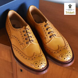 トリッカーズ バートン ドレスシューズ TRICKERS BOURTON 5633 カジュアルシューズ ブラウン メンズ 紳士靴 おしゃれ イギリス 高級 ブランド 革靴 短靴 レザー 上質