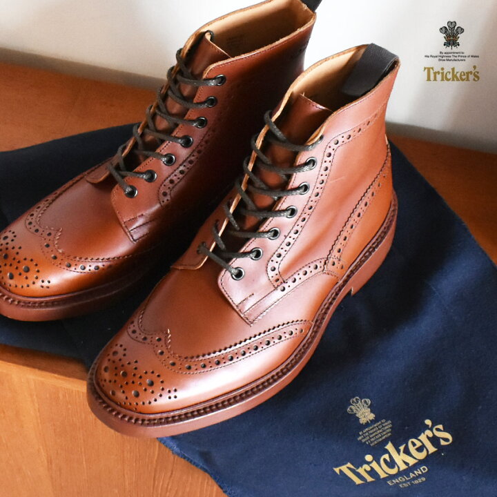 楽天市場】トリッカーズ ストウ カントリーブーツ ブーツ TRICKERS 