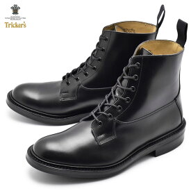 トリッカーズ ブーツ TRICKERS バーフォード BURFORD 5635／6 ドレスブーツ メンズ 黒 レザー 革靴 イギリス 高級 紳士 ブランド ブラック