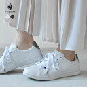ルコック スニーカー レディース メンズ 白 ホワイト LE COQ SPORTIF ラ ローラン SL 靴 シューズ ローカット ブランド 普段履き カジュアル 通勤 通学 シンプル おしゃれ ロゴ 消臭機能付きインソール ホワイト 白 ネイビー 紺 大人
