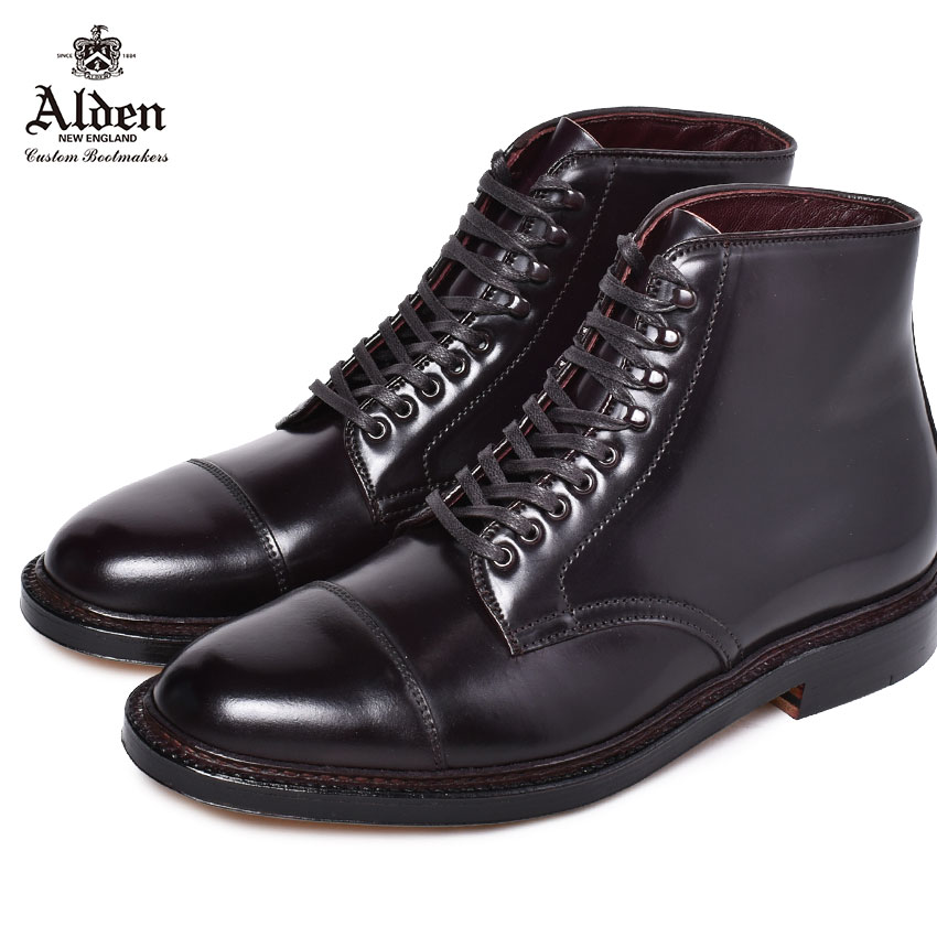 Alden N4801H レースアップブーツ size 8-