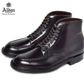 オールデン ALDEN ドレスブーツ CORDOVAN BOOT 40508C メンズ ブランド シューズ トラディショナル ビジネス フォーマル 馬革 革靴 靴 紳士靴 通勤 通学 会社員 大人 高級靴 コードバンブーツ