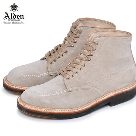 《今だけ！全品ポイントUP》オールデン ALDEN ブーツ メンズ ALDEN インディーブーツ 靴 シューズ スエード おしゃれ 人気 トラディショナル ビジネス フォーマル 革靴 靴 紳士靴 ベージュ 40554 H INDY BOOTS