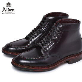 オールデン コードバン ALDEN ブーツ メンズ タンカーブーツ 靴 シューズ おしゃれ 人気 トラディショナル ビジネス フォーマル 馬革 革靴 靴 紳士靴 バーガンディ 赤 M6906 CY TANKER BOOT