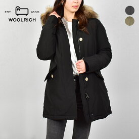 ＼5/25限定！最大全額Pバック／ウールリッチ ダウンコート WOOLRICH アークティック ラクーン パーカ レディース ブラック 黒 グリーン 緑 ARTIC RACCON PARKA WWOU0538 アウター 上着 ダウン フード 防風 防寒 長袖 保温 ブランド シンプル アウトドア カジュアル