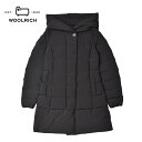 ウールリッチ ダウンジャケット レディース WOOLRICH パフィー プレスコット パーカ アウター 上着 ジャケット ダウン ダウンコート ロング フード 撥水 はっ水 防風 防寒 長袖 保温 ブランド シンプル カジュアル ベーシック 通勤