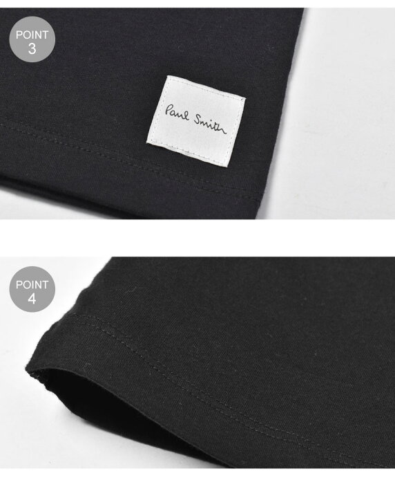 楽天市場】クーポンで250円OFF☆【メール便可】PAUL SMITH ポール スミス Tシャツ MEN クルーネック AU278-591B メンズ 半袖 トップス カジュアル シンプル デイリー コットン 綿 綿100% 黒 紺 白 : VIA TORINO インポートブランド 楽天市場】クーポンで250円OFF☆【メール便可】PAUL SMITH ポール スミス Tシャツ MEN クルーネック AU278-591B メンズ 半袖 トップス カジュアル シンプル デイリー コットン 綿 綿100% 黒 紺 白 : VIA TORINO インポートブランド