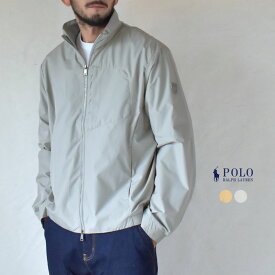 ポロ ラルフローレン ジャケット 軽アウター メンズ コンパクト ポケッタブル 撥水 持ち運び 旅行 ジップアップジャケット POLO RALPH LAUREN ジャンバー はっ水 パッカブル 軽量 収納 上着 羽織 ワンポイント 定番