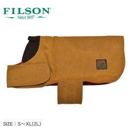 《20日限定！複数買いで最大P20倍》フィルソン 犬用コート FILSON SHELTER CLOTH DOG COAT ドッグ用 ペット用品 犬 ブランド シンプル リバーシブル 面ファスナー カジュアル おしゃれ お散歩 外出 ギフト プレゼント 贈り物 ベーシック クラシック 防寒 ウール チェック