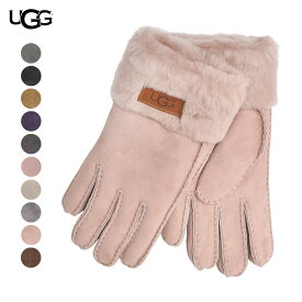 ＼5/25限定！最大全額ポイントバック★要エントリー／UGG アグ 手袋 ターン カフ グローブ シープスキン W TURN CUFF GLOVE 17369 レディース 防寒 冬物 女性 プレゼント クリスマス シンプル カジュアル 保温 ギフト