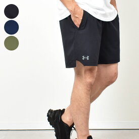 アンダーアーマー スポーツウェア トレーニングウェア ハーフパンツ メンズ ジャージ UNDERARMOUR UA バニッシュ ウーブン 6インチ ショーツ ボトムス ショートパンツ 運動 軽量 ポケット スポーツブランド シンプル 大人 Vanish Woven 6in Shorts