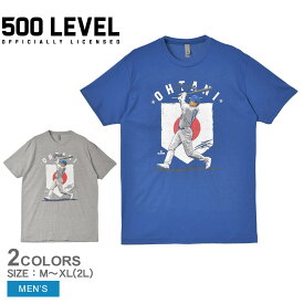 《限定クーポン配布》【ゆうパケット配送】 500LEVEL 半袖Tシャツ メンズ Shohei Ohtani Los Angeles D Country Flag WHT ウエア トップス 半袖 Tシャツ LOS ANGELES DODGERS SHOHEI OHTANI ロサンゼルス・ドジャース 大谷翔平 MLB メジャーリーグ