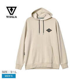 《今だけ！全品ポイントアップ中》ヴィスラ パーカー メンズ VISSLA COASTAL ECO PO HOODIE ウエア トップス スウェット スエット フーディ プルオーバーパーカー ブランド ストリート カジュアル ベージュ M601QCOA