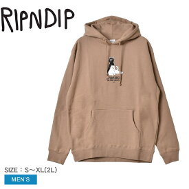 《20日限定！複数買いで最大P20倍》RIPNDIP パーカー メンズ リップンディップ KEEP THE CATS IN HOODIE トップス プルオーバー フーディ フーディー フード フード付き 裏起毛 長袖 ブランド ヒップホップ ストリート系 B系 プリント スウェット トレーナー ロゴ おしゃれ