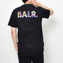 ボーラー 半袖Tシャツ メンズ BALR. ORAF STRAIGHT PLAYMAKER T-SHIRT ウエア トップス クルーネック ブランド シンプル カジュアル ロゴ スポーツ ファッション サッカー 半袖 運動 ブラック 黒 B1112.1165 CLUB T-SHIRT