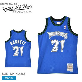 《今だけ！全品ポイントアップ中》ミッチェル＆ネス ユニフォーム メンズ MITCHELL＆NESS スウィングマンジャージー ミネソタティンバーウルブズ 2003-04 ケビンガーネット NBA ウエア タンクトップ ノースリーブ トップス ブランド バスケ バスケットボール スポーツ 人気