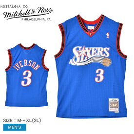 《今だけ！店内全品ポイントUP》ミッチェルアンドネス ユニフォーム メンズ MITCHELL ＆ NESS スイングマン ジャージー フィラデルフィア76ERS オルタネイト 1999-00 アレン アイバーソン NBA バスケットボールジャージ ウエア タンクトップ ノースリーブ トップス