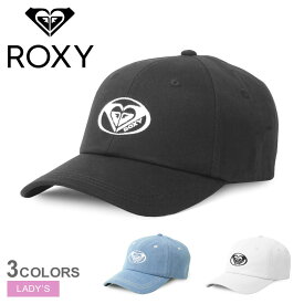 《今だけ！店内全品ポイントUP》ロキシー キャップ レディース ROXY PLANET RING CAP 帽子 ブランド おしゃれ ロゴ シンプル ワンポイント 刺繍 6パネル ストラップバックキャップ カジュアル サーフ ビーチ 海 スポーティ サイズ調整 サイズ調節 ブルー 青