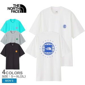 《限定クーポン配布》【ネコポス配送】ザ・ノース・フェイス 半袖Tシャツ メンズ THE NORTH FACE ショートスリーブジオスクエアロゴティー ザ・ノース・フェイス トップス ウェア 半袖 ショー