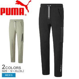 《今だけ！全品ポイントアップ中》プーマ パンツ メンズ PUMA RAD/CAL カーゴパンツ ウエア ロングパンツ ブランド カジュアル スポーティ スポーツ ストリート 運動 シンプル ロゴ おしゃれ 人気 ジム トレーニング リサイクル素材 グレー ブラック 黒 672413