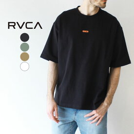 《今だけ！全品ポイントアップ中》【ゆうパケット配送】 ルーカ Tシャツ メンズ レディース RVCA ウエア トップス ロゴ シンプル スポーティ スポーツ カジュアル 半袖 運動 サーフ スケーター ベージュ グリーン ホワイト 白 ブラック 黒 BB041212 INBLOOM ST 服