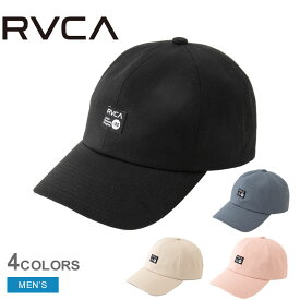 《今だけ！全品ポイントアップ中》ルーカ キャップ メンズ RVCA VICES SNAPBACK 帽子 ぼうし ウエア ブランド ロゴ シンプル スポーティ スポーツ ストリート カジュアル サーフ スケーター アジャスター サイズ調整 サイズ調節 クリーム ベージュ ピンク ブルー 青