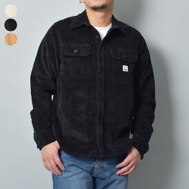 《限定クーポン配布》デウス エクス マキナ 長袖シャツ メンズ DEUS EX MACHINA ヴァケイ コード シャツ 長袖 羽織 ボタンシャツ おしゃれ コーデュロイ ロゴ シンプル カジュアル ストリート アメカジ ワッペン 秋 冬 S M L XL ベージュ ホワイト 白 ブラック