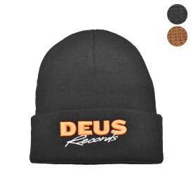 《限定クーポン配布》デウス エクス マキナ ビーニー メンズ レディース DEUS EX MACHINA COMPACT BEANIE ニット帽 ニットキャップ ユニセックス 男女兼用 ワンポイント 刺繍 ストリート おしゃれ アウトドア 野外 旅行 お散歩 お出かけ ブランド