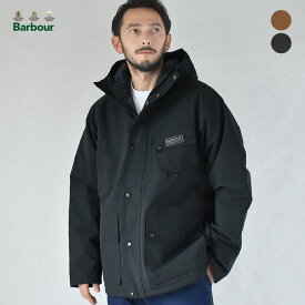 《20日限定！エントリー＆複数買いで最大P20倍》バブアー アウター メンズ BARBOUR ショーディッチ ジャケット アウター ジャケット バーブァー 防水 機能性 ロゴ おしゃれ 長袖 カジュアル クラシカル 上着 紳士 シンプル ブラック 黒 ブラウン MWB0890 SHOREDITCH JACKET