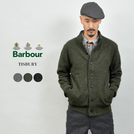 《スーパーSALEで使える限定クーポン配布》バブアー カーディガン メンズ BARBOUR ティズベリー アウター バーブァー おしゃれ 長袖 羽織 ジップアップ ジップ カジュアル クラシカル 上着 紳士 ポケット プレゼント 贈り物 ブラック 黒 グレー MKN1341 TISBURY