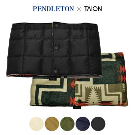 《今だけ！全品ポイントアップ中》ペンドルトン ネックウォーマー メンズ レディース PENDLETON リバーシブル ネックウォーマー マフラー 防寒 カジュアル ベーシック アウトドア ブランド プレゼント ギフト ダウン ネイビー 紺 オリーブ カーキ カーキグリーン マルチ