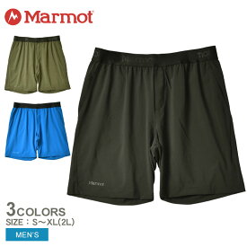 ＼5/25限定！最大全額Pバック／【ゆうパケット配送】 マーモット パンツ メンズ MARMOT ZEPHYR SHORT PANT 8 ブランド ボトムス ショートパンツ 半ズボン ズボン ショート アウトドア スポーティ シンプル ずぼん カジュアル スポーツ ブラック 黒 ブルー 青 カーキ M12589