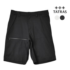 《今だけ！全品ポイントアップ中》タトラス パンツ メンズ TATRAS アドヒル ボトムス ショートパンツ ハーフパンツ ブランド シンプル カジュアル キレカジ マニッシュ スポーティ サーフ おしゃれ ギフト プレゼント 止水ファスナー アウトドア ブラック 黒 グレー