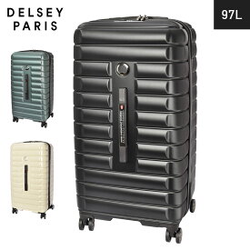 デルセー スーツケース 97L メンズ レディース DELSEY SHADOW 5.0 80cm 鞄 バッグ キャリーケース キャリーバッグ 2重ホイール ダブルホイール 4輪 ダイヤルロック 拡張 ブランド カジュアル ビジネス 【ラッピング対象外】